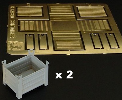 Hauler 2 x Steel containers 1/48