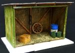 Model-kit-shed-diorama-Plus-model-4051