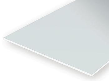 Plasticard Opaque White Styrene 0.25 mm