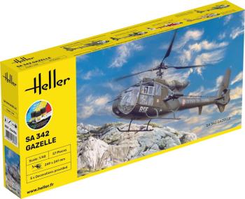Helicopter-SA-342-Gazelle-Heller-1/48