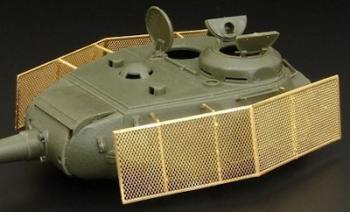 Hauler-photo-etched-protection-stand-off-JS-2-Tamiya-1/48