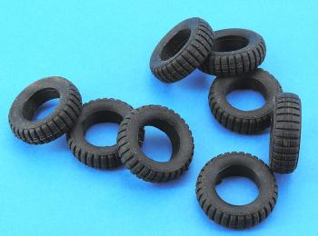 Rubber-tyres-studs-miniature-vehicle