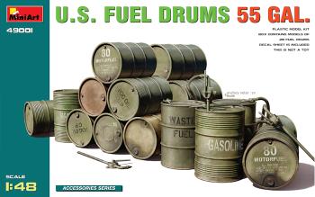 American-fuel-drum-55-galons-MiniArt-1/48