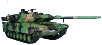 miniature Leopard 2 A6 Krauss-Maffei