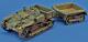 Kit Gaso.line French light tractor Renault UE with trailer