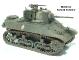 Scale model light tank M3A3 Stuart V