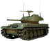 Conversion kit AMX13 Chaffee turret Solido base