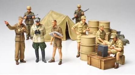 Figurines militaire : Troupes de soldats allemands - 1/35 - Tamiya