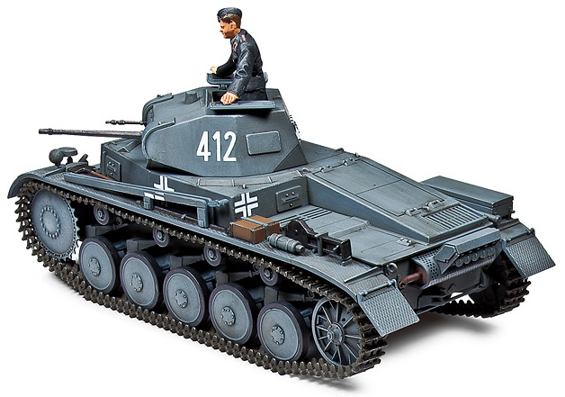 Tamiya 1/35 scale WW2 German Pz kpfw II Ausf A/B/C 
