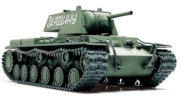Tamiya 32535 char lourd russe KV-1 1/48
