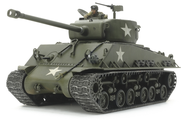 Tamiya 32595 U.S. Medium Tank M4A3E8 Sherman Easy Eight