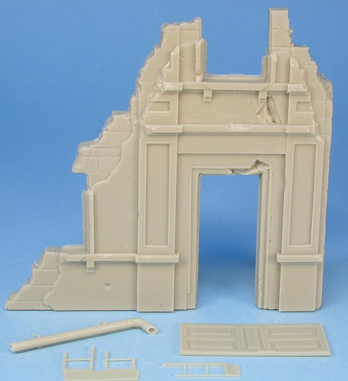 Angle of ruined house 1/48 by Gaso.line