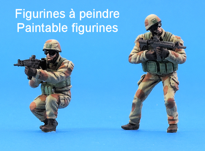Figurines à peindre -  France