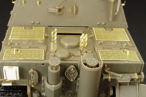 Set photo-découpe grilles moteur Sturmtiger AFV Club 1/48