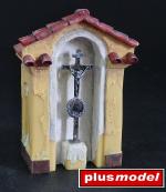 Kit-chapelle-croix-Diorama-48e-PlusModel-PM4024