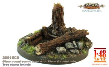 base-socle-ruine-solide-wargame-1/48-Tactic