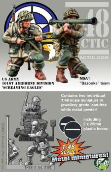 figurine-US-bazzoka-wargame-1/48-Tactic