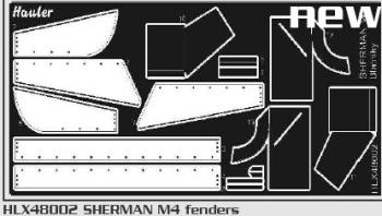 Photodécoupe-hauler-M-4-Sherman-Tamiya