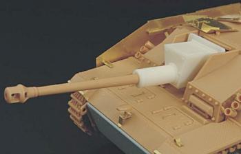 Hauler-Masque-canon-soudé-StuG-III-Ausf-G-Tamiya-1/48