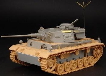 Hauler-Pz-III-Ausf-K-Tamiya-1/48