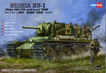 Maquette-char-KV-1-tank-Hobby-Boss-HB84810