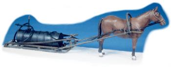 Kit-Gaso-line-cheval-luge-tarmac-1/48
