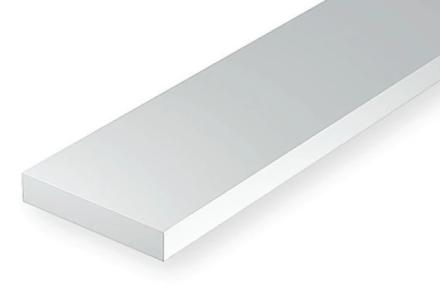 Evergreen Scale Models Plastik-Platten (weiß) - 2,00 x 150 x 300 mm (1  Stück) (EVE9080) - Axels Modellbau Shop