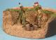 British paratroopers Red Devils 1944 with mortar