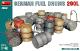 German fuel drums 200L MiniArt 1/48